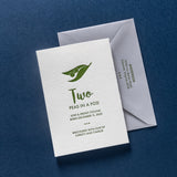 Jude + Jeremy Custom Birth Announcement