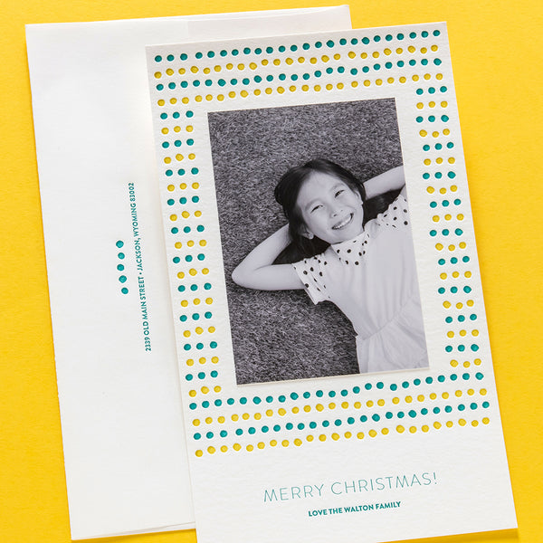 Merry Dots Holiday Card